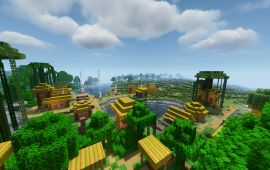 Minecraft location Деревня