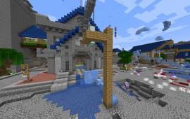Minecraft building Auction House