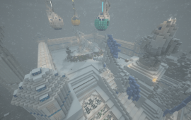 Minecraft building Dragonspine