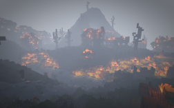 Screenshot of Minecraft server Desolate Lands