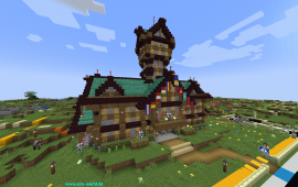 Minecraft building Autobahnwerke