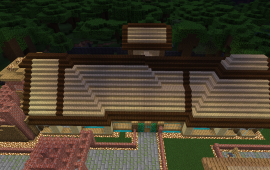 Minecraft location Plot with houses by 21Wek