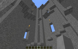 Minecraft location Assault Course parkour-minigame Blaze Of Glory arena