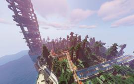 Minecraft building SymbianL's Spire