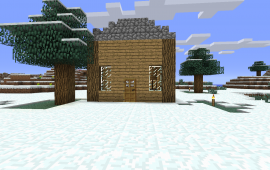 Minecraft building Дом игрока