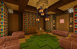 Minecraft location Frigid Manor Dungeon