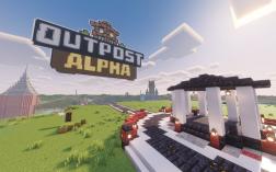 Screenshot of Minecraft server Outpost Alpha SMP