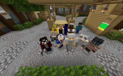 Screenshot of Minecraft server Palterra