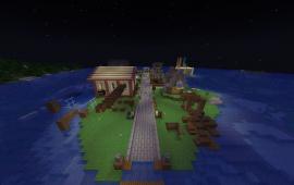 Minecraft building Town of Manhattan