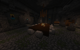 Minecraft building Thermal Fortress