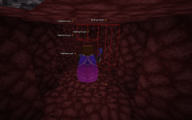 Minecraft location Nether Highway