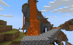 Screenshot of Minecraft server 16b16t