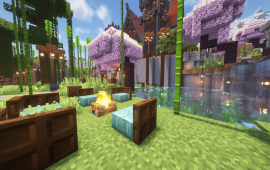 Minecraft location Замок MrPelmen
