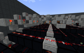Minecraft building Clock 24 hour format