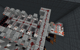 Minecraft building Clock 24 hour format