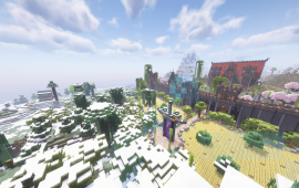 Minecraft location Замок MrPelmen