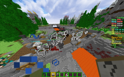 Screenshot of Minecraft server Govindas Limework