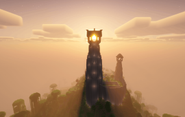 Minecraft building Castle