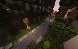 Minecraft location Городская местность - Точки захвата