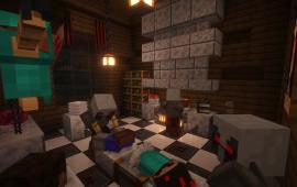 Minecraft building SoftSlayer Halloween Fair