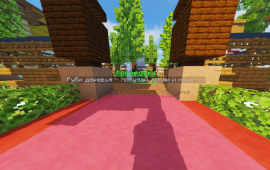 Minecraft building Lobby и spawn сервера MasedWorld