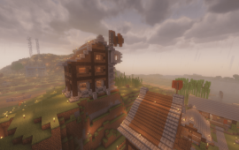Minecraft location Город Эвиленс