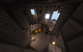 Minecraft building ПВЕ-арена