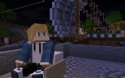 Screenshot of Minecraft server Palterra