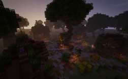Screenshot of Minecraft server Desolate Lands