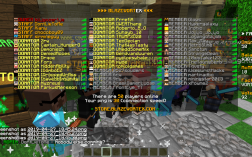 Screenshot of Minecraft server BlazeVortex