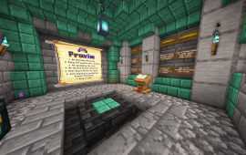 Minecraft building Eternal Pod Research - SPAWN