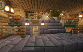 Minecraft location Terracotta