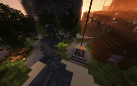 Minecraft location Городская местность - Точки захвата