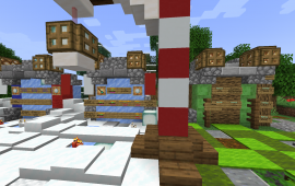 Minecraft building Server spawn