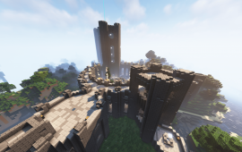 Minecraft building ПВЕ-арена