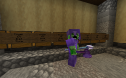 Screenshot of Minecraft server Palterra