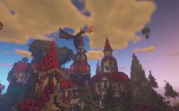 Screenshot of Minecraft server Smash Wizards