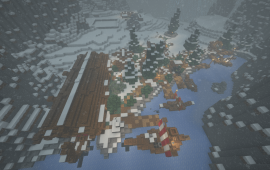 Minecraft location Harbour - Vegghoefn