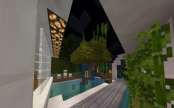 Screenshot of Minecraft server Party