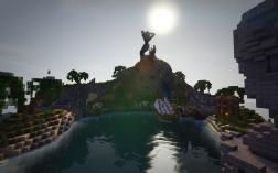 Screenshot of Minecraft server Desolate Lands
