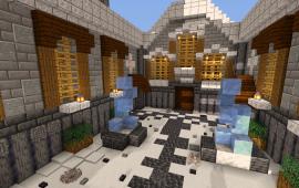 Minecraft location Frigid Manor Dungeon