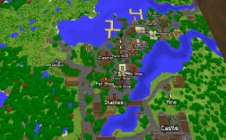 Screenshot of Minecraft server Palterra