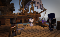 Screenshot of Minecraft server Desolate Lands