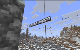 Minecraft building No-Rules-No-Bans | Spawn-Sign