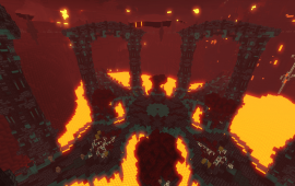 Minecraft building Survival Nether Spawn
