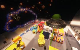 Minecraft building Epic Arcade and Casino
