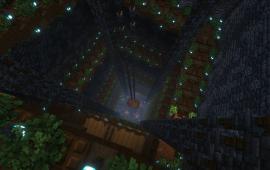 Minecraft building Underground Pirate Warehouse