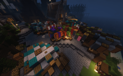 Screenshot of Minecraft server Deus Craft