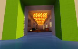 Minecraft building Statue and house by perc1million
