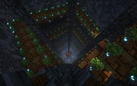 Minecraft building Underground Pirate Warehouse